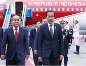 Президент Индонезии прибыл в Ханой, начав свой государственный визит во Вьетнам