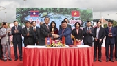 В Хуапхане открыт парк вьетнамско-лаосской дружбы