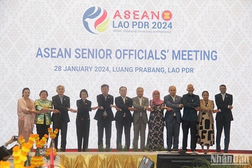 Подготовка к совещанию министров иностранных дел АСЕАН в узком составе