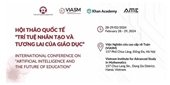 Международная конференция по образованию «Искусственный интеллект и будущее образования»