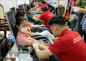 Многие вьетнамцы начинают новый год со сдачи донорской крови