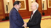 Генеральный секретарь ЦК КПВ Нгуен Фу Чонг направил поздравительное письмо в адрес председателя Народной партии Камбоджи Хун Сена