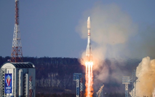 Россия запустила в космос ракету «Союз» с иранским спутником