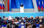 Владимир Путин выступил с 19-м посланием Федеральному собранию
