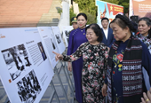 Празднование 70-летия Победы под Дьенбьенфу Фотовыставка «Женщины и Дьенбьен»