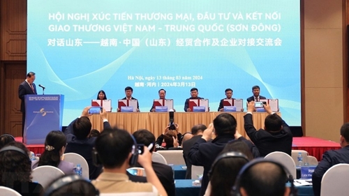 Вьетнам и Шаньдун Китай имеют большой потенциал для экономического и торгового сотрудничества