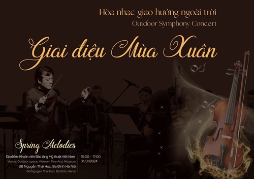 Концерт «Весенняя мелодия» в пространстве музея изобразительных искусств Вьетнама