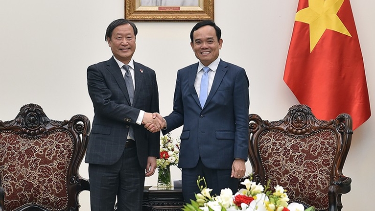 Вице-премьер Чан Лыу Куанг принял Вице-президента JICA