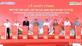 Премьер-министр Фам Минь Тинь принял участие в церемонии закладки фундамента завод по производства печатных плат
