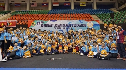 Сборная Вьетнама заняла первое место на Чемпионате Юго-Восточной Азии по карате