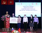 Ciudad Ho Chi Minh recibe medicamentos desde Rusia para el tratamiento de la COVID-19