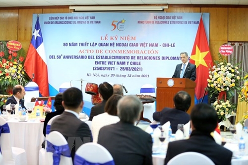 Cumplimiento de 50 años de lazos diplomáticos entre Vietnam y Chile