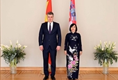 Embajadora vietnamita presenta cartas credenciales al presidente croata