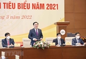 El presidente de la Asamblea Nacional recibe a los médicos jóvenes más destacados en 2021