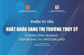 Formación para los exportadores vietnamitas para acceder al mercado suizo