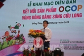 El primer foro de OCOP del Delta del Mekong contribuye a impulsar la conexión económica regional