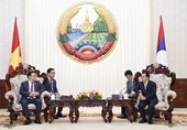 El líder del Legislativo mantiene una conversación con el primer ministro de Laos