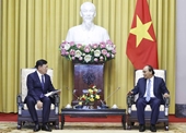 Presidente del país llama más inversión del grupo Lotte en Vietnam