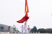Hanói La ceremonia de izamiento de la bandera marca el Día de Independencia Nacional