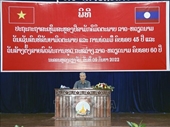 Encuentro en Vientiane marca 60 años de relaciones diplomáticas entre Vietnam y Laos