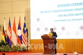 Inaugurada la 54 º Reunión de Ministros de Economía de la ASEAN
