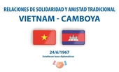 Relaciones de amistad y solidaridad tradicional entre Vietnam y Camboya