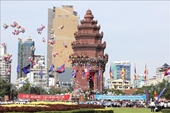 Las máximas autoridades vietnamitas felicitan a Camboya en el aniversario de su Independencia
