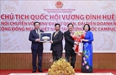 El presidente del Parlamento presta atención al desarrollo de la comunidad vietnamita en Camboya