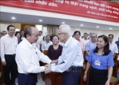 El presidente se reúne con votantes del distrito 10 de Ciudad Ho Chi Minh