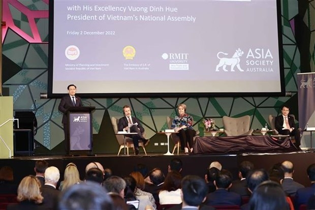 Amplias actividades del presidente del Parlamento vietnamita en Melbourne