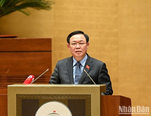 Conferencia de balance de la Oficina de la Asamblea Nacional de Vietnam