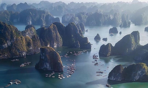Bahía de Ha Long de Vietnam entre los destinos más bellos del mundo