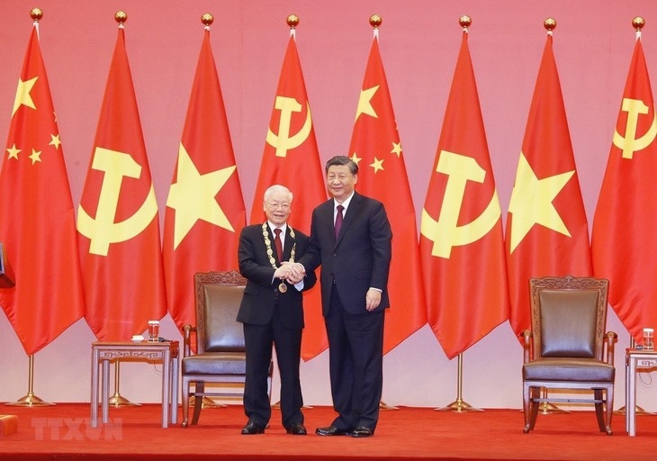 El presidente chino envía un mensaje de agradecimiento al secretario general del PCV