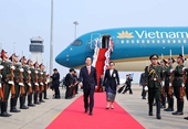 El presidente parte de Hanói para realizar una visita oficial a Laos