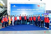 SEA Games 32 Atletas vietnamitas parten hacia Camboya