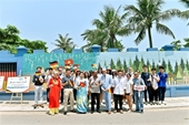 Inauguración del mural de la amistad Vietnam-Alemania en Hanói