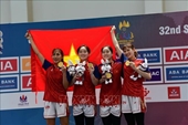 La histórica medalla dorada en SEA Games 32 del equipo femenino vietnamita de baloncesto