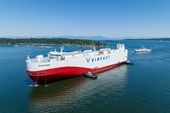 El primer lote de VinFast VF 8 llega al puerto de Canadá