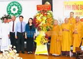 Líder de VFF visita establecimientos budistas con motivo del Día de Vesak 2023