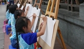 Presentación del concurso internacional de pintura Amo Hanói - Ciudad por la paz 2023