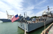 Buques de la Armada de Estados Unidos visitan Da Nang