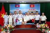 La Academia Naval de Vietnam y de Camboya firman un Memorando de Entendimiento de Hermanamiento