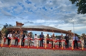 Inauguran puente de estilo japonés en la ciudad costera vietnamita de Da Nang