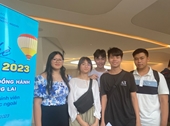 Jóvenes vietnamitas en el extranjero listos para asistir al Campamento de Verano de Vietnam 2023