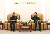 Los ministerios de defensa de Vietnam y Laos cooperan en materia de comunicación
