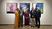Primera exposición artística marca relaciones Vietnam - Mongolia