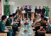 Fuerza de Guardia Fronteriza de Laos felicita el Día Nacional de Vietnam