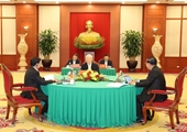 Autoridades de Vietnam, Laos y Camboya definen los principales ejes de cooperación trilateral