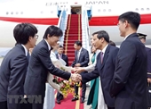 Príncipe heredero de Japón llega a Hanói en su visita oficial a Vietnam