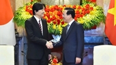 Presidente Vo Van Thuong se reúne con el Príncipe Heredero de Japón